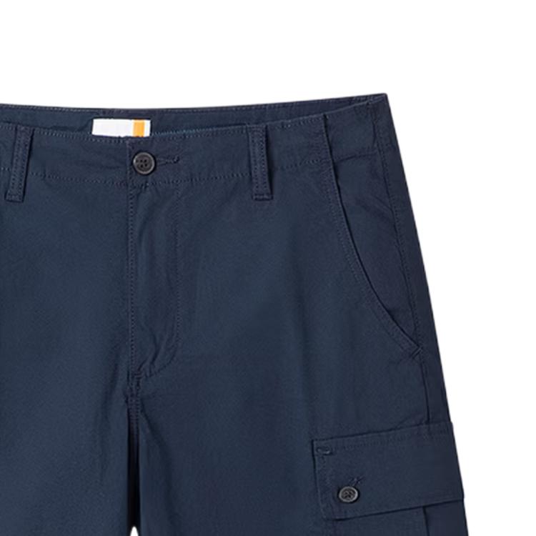 Timberland Solid Color Zipper Mid-Rise Casual Shorts Men Shorts A41HF-433