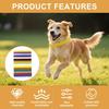 30 Pcs Whelping Collars for Puppies, Adjustable ID Bands with Soft Velcro, Newborn Puppy Collars Set for Litter and Small Pets, Reble Essentials for