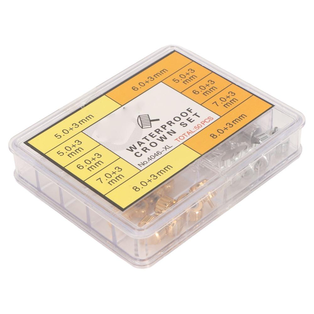 Copper Watch Crown Parts 9*5cm Watch Repairing Crowns Kit Replacement Watch Crowns Watch Repairing