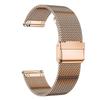 Rostfritt stålrem + fodral för Samsung Galaxy Watch 7 40mm 44mm Metal Loop Strap Bling Fodral Skärmskydd i härdat glas