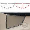Carbon Fiber Interior Door Speaker Horn Frame Decal For BMW 7 Series F01 2009-14