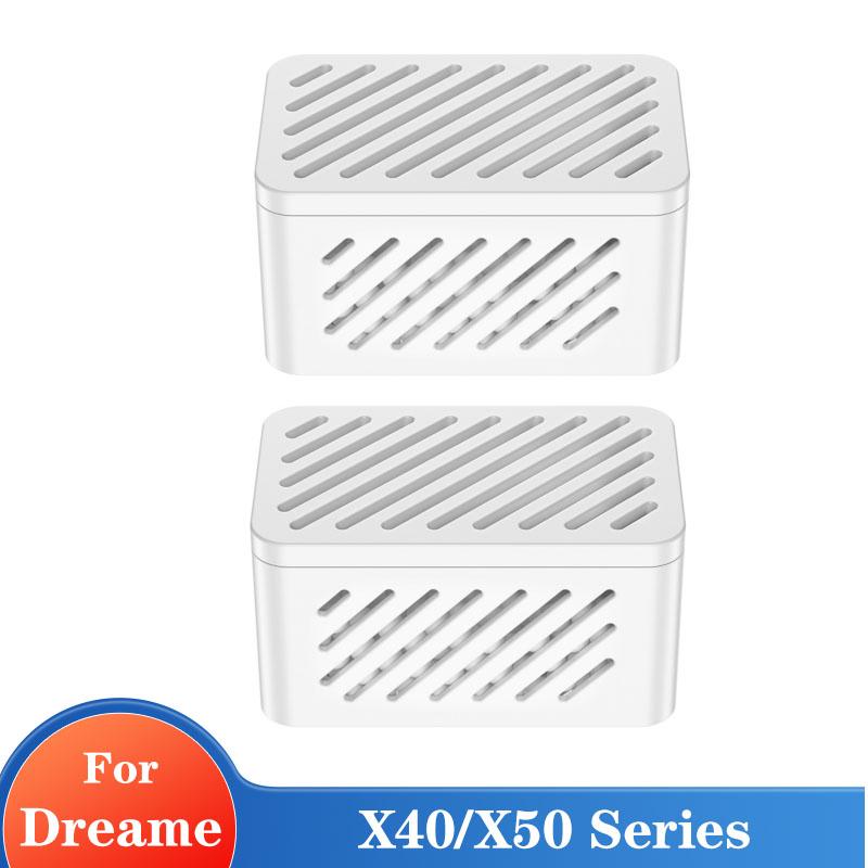 For Dreame Part Ag+ Sterilization Module Silver Ion Accessories X40 X50 Series For Water Tank Edition Deodorizing Granules