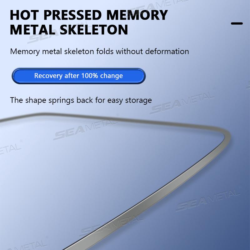 SEAMETAL Car Windshield Sun Shade Cover Foldable Front Window Sun Visor Blocks UV Refletive Car Parasol Sunshade Protector Cover