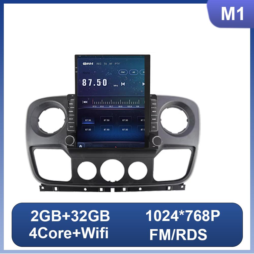 

9,7 дюйма для Renault Master Nissan NV400 Opel Movano 2010 2021 для Tesla Style Car Radio Video Audio Multimedia Player No 2din
