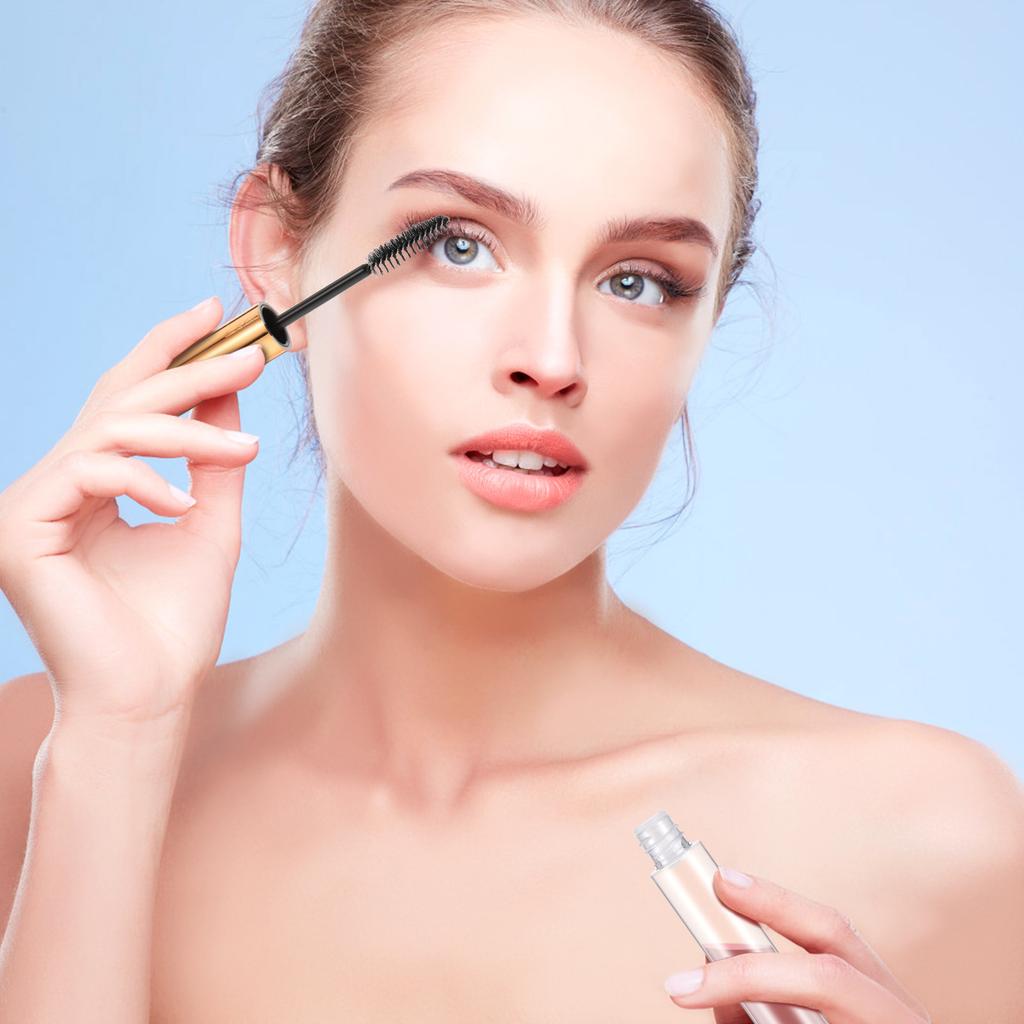 10Pcs Eyelash Growth Liquid Refilling Bottle Empty Mascara Tube with Wand Reusable Mascara Container Travel Daily Use