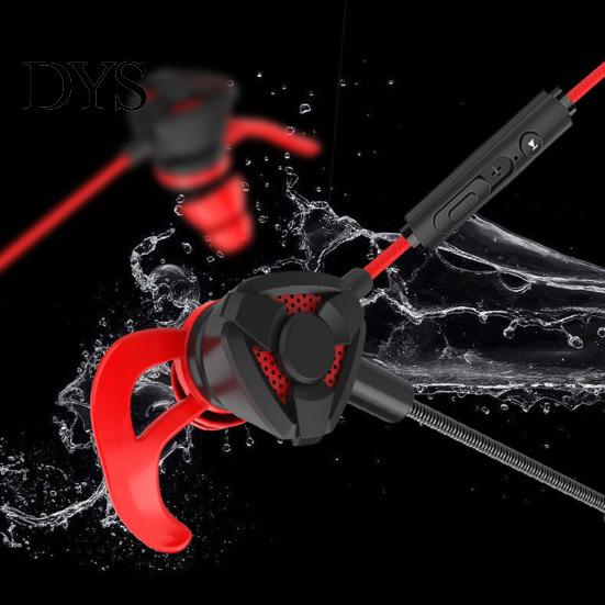 Gaming Headphone Earphone Dynamic Noise Reduction In-ear Headset Heavy Bass Earpiece for Game Phone