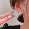 Eldring Gold Zirkonia Perlen Mode Ohrstecker