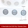 CUID Sticker NFC Wet Inlay RFID Flexible Tag, 25mm