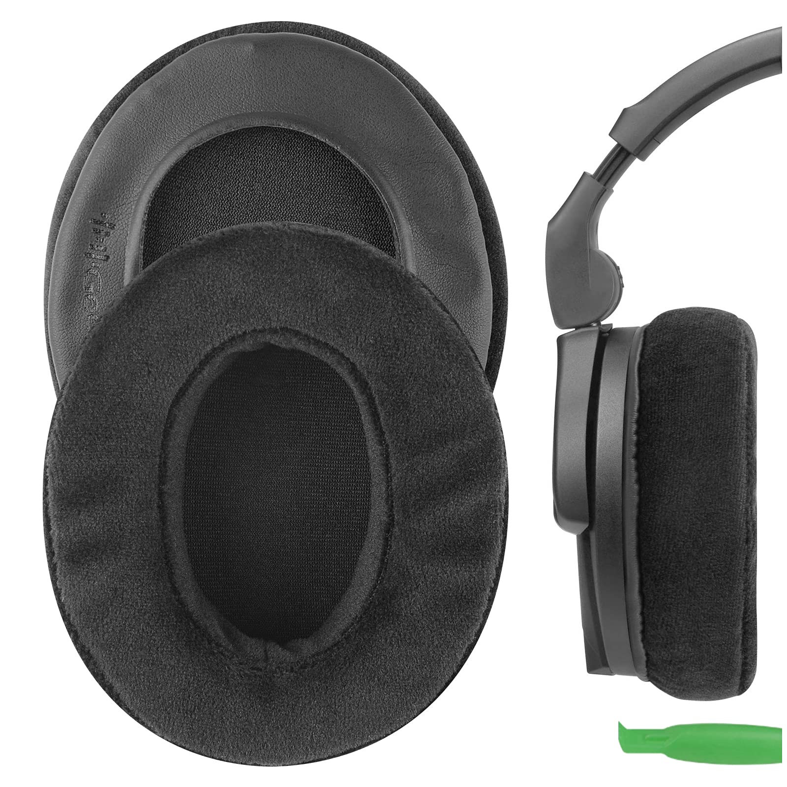 

Geekria Ear Pads Comfort Compatible Pads for Sennheiser PC350, HD280 PRO, HD580, Urbanite XL Headphones Pads Ear/Ear Cups (Velour/Black)