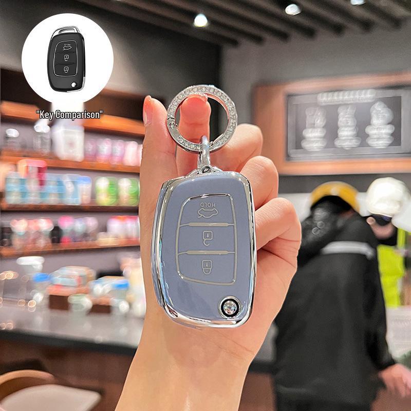 Hyundai Schlüsselhülle für ix35, Langdong, Lingdong, Mingtu, Elantra, ix25, Reina, Santa Fe, Fiesta