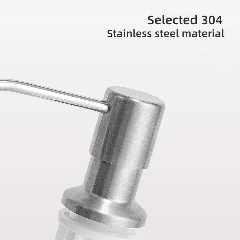 Extension Pipe Kit for Soap Dispenser for Kitchen Sink Bathroom Lotion Detergent Hand Wash Pump Soap Dispenser Pump Under Sink