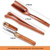 Solid Wood Tea Scoop for Gongfu Tea Ceremony - Small Tea Shovel Spoon for Serving and Dividing Tea.