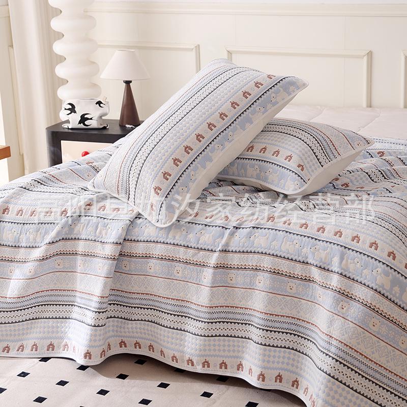 Six-Layer Gauze Temperature-Regulating Bed Cover and Large Tatami Sheet