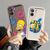The Simpsons Cartoon Case for Xiaomi Redmi Note 14 Pro Plus 12 11S 12S 10S 9s Note 13 10 11 Phone Cover