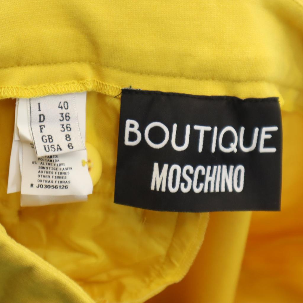 BOUTIQUE MOSCHINO Pants 40 Yellow Women Used