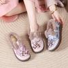 Stivaletti Invernali da Donna Comodi Casual Caldi Scarpe Stampate