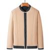 Winter Plus Velvet Grandpa Style Cotton Jacket for Seniors