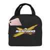 Sea Doo Team Rxt Brt Marine Isolierte Lunchtasche für Damen Büro Kühltasche Thermische Lebensmittelbox Tragbare Lunchboxen Behälter