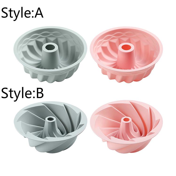 6 Inch Bakeware Cake Mold Household Steamable Silicone Bakeware Non-stick Round Kitchen Baking Tools
