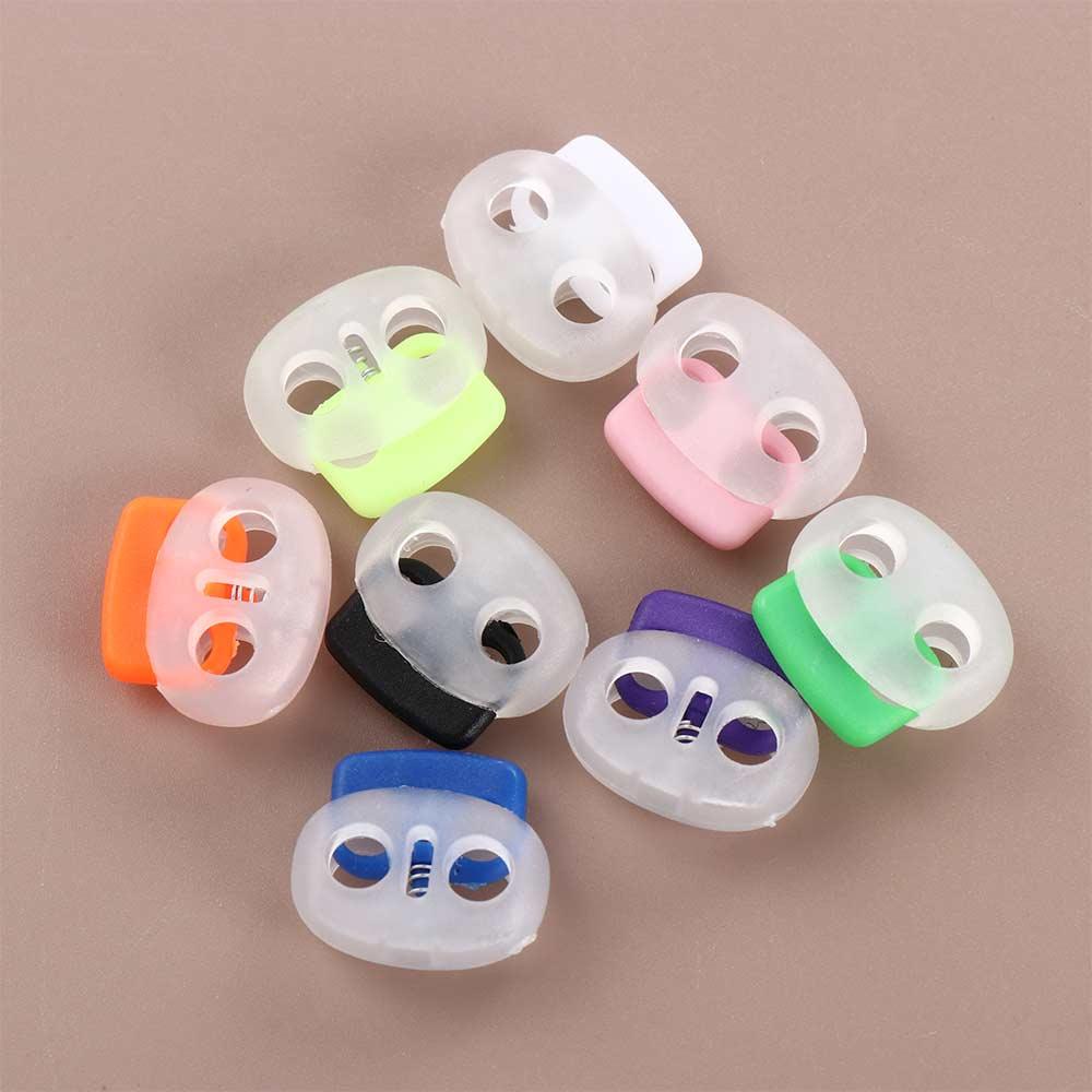 Accessoies Sewing Accessories Shoelace Cord Lock Stopper Spring Buckle Buttons Toggle Clips