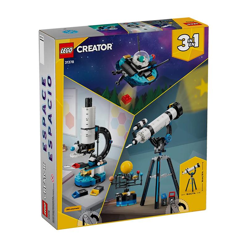 LEGO Creator 31378 Space Exploration Telescope Building Toy