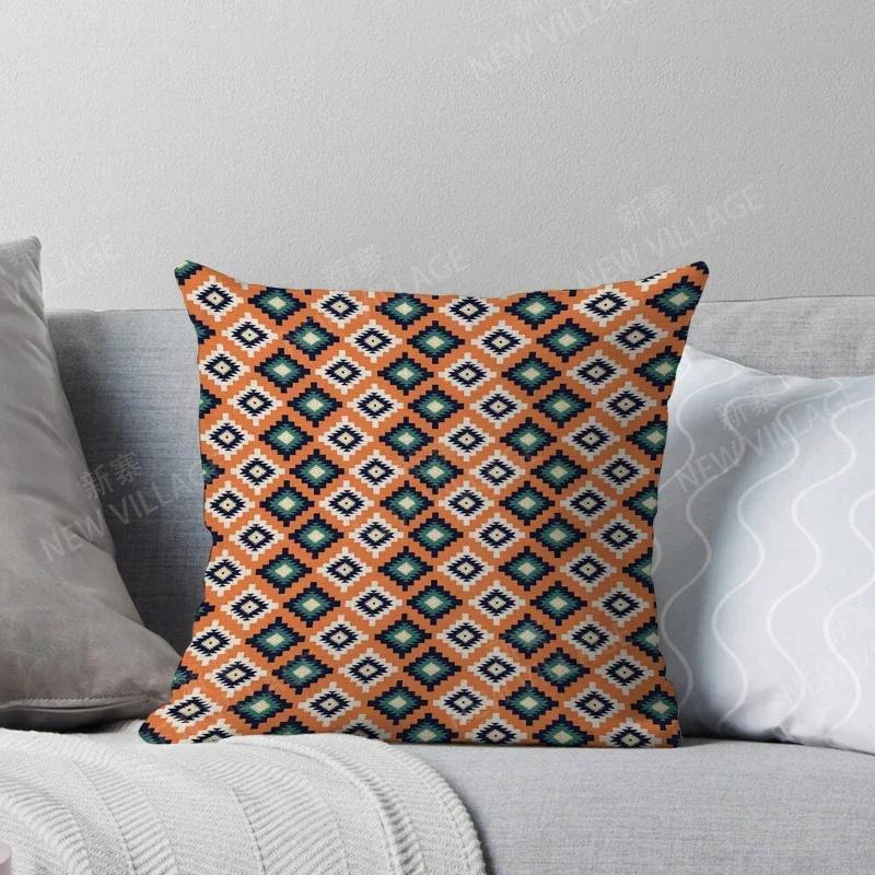 Fall Home Decor Autumn Living Room Throw Pillow Cover Sofa Boho Cushion Cover Mandala