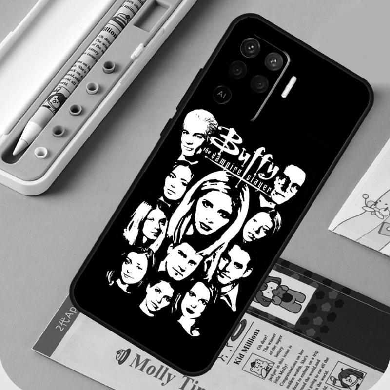 Buffy the Vampire Slayer Hülle für Oppo A94 A74 A54 A15 A18 A38 A58 A78 A98 A40 A60 A80 A16 A76 A96 A57 A17 A77 A5 Pro