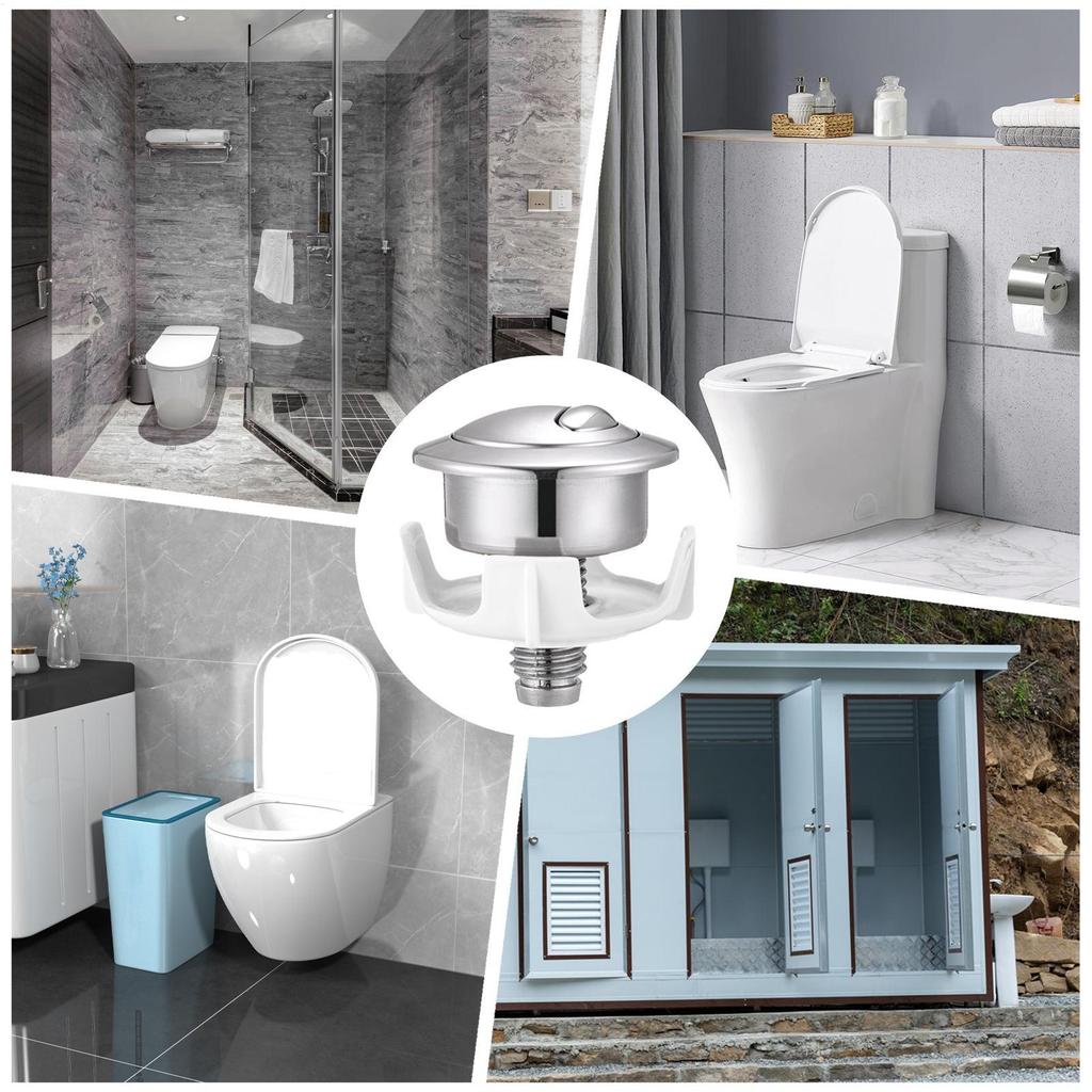 Buton Apăsare WC Buton Înlocuire Spălare WC Piese Moderne Rezervor Reparații Instalații Sanitare Rezidențiale Pentru Proprietar Bărbați Femei
