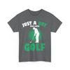 Golfshirt, Nur ein Junge, der Golf liebt Golfen Liebhaber Jungen Männer T-Shirt