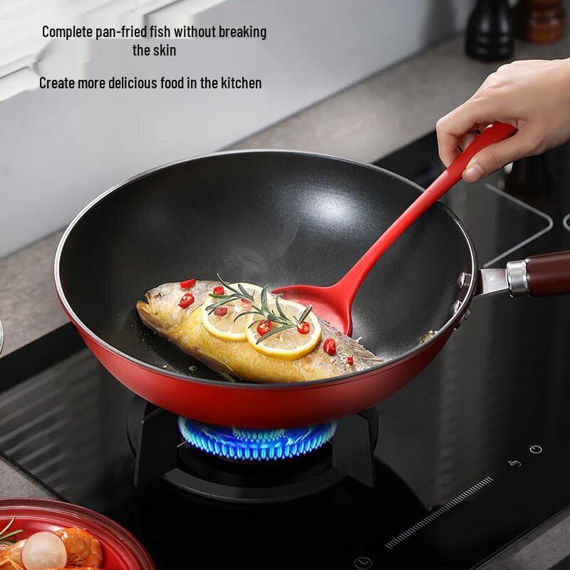 Longde Refined Iron Non-Stick Cookware Set