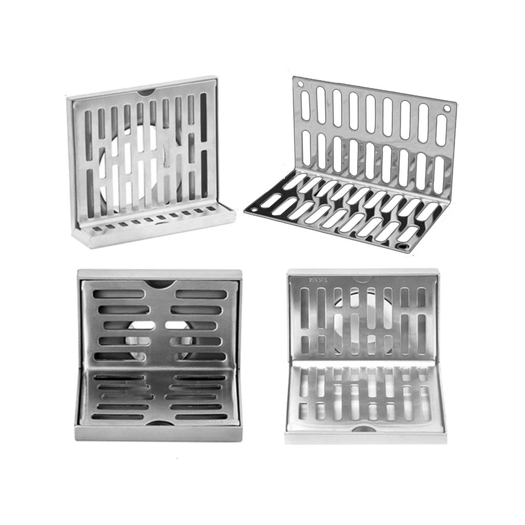 Shower Floor Drain Same Layer L Shaped Deodorant Filter Net Shower Drain for Kitchen Home