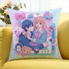 My Love Story With Yamada-Kun At Lv999 Various Sizes Square Pillow Case For Car Home Bedchamber Decor