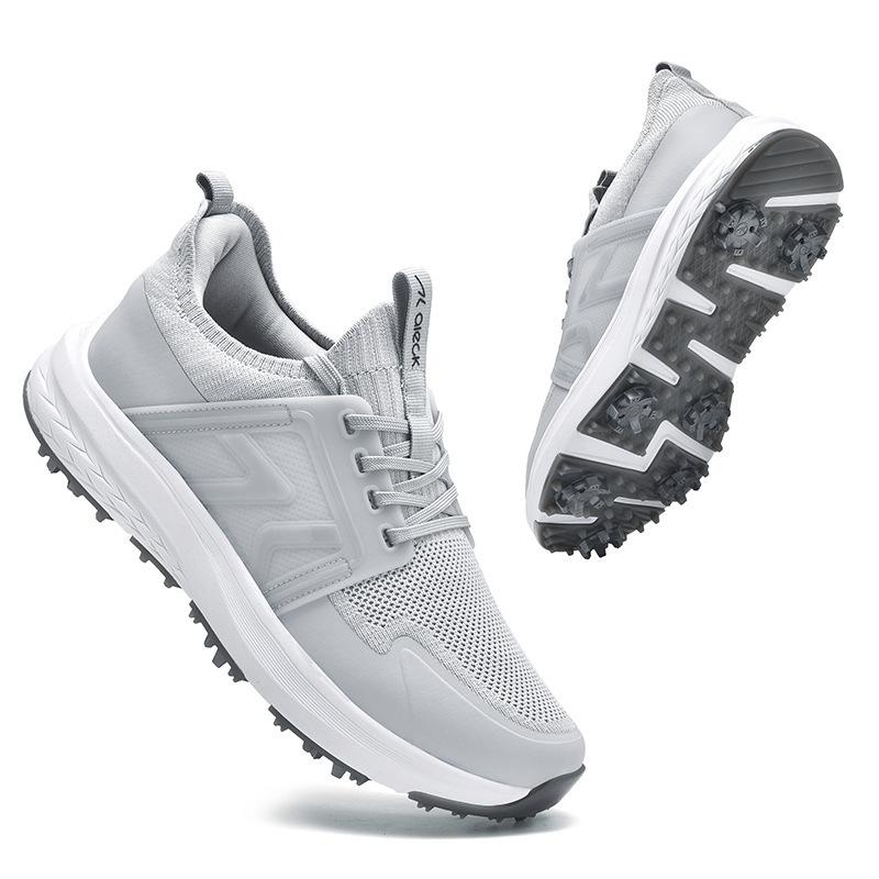 Foreign trade golf shoes men's and women's breathable rotating buttons spring and summer golf shoes casual sports shoes