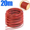 22AWG Electrical Wire 2 Pin Extension Cable Tinned Copper Cord 300V for Car Truck Motorcycle LED Light Strip Power Supply 5M/20M