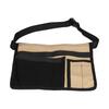 Tool Waist Bag Lightweight Multi Pocket Oxford Cloth Waist Tool Pouch for Garden Climbing Outdoor(Black  Khaki )