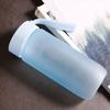Matte Finish Sports Water Bottle 600ml/20.29oz Water Bottle Durable Plastic Water Bottle  Gym