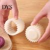 Durable ABS Baking Tool Sunflower Pattern Round Mooncake Mold, Hand Press Double Ended Plastic Pastry Mold Tool, Easy Clean Dough Embosser for