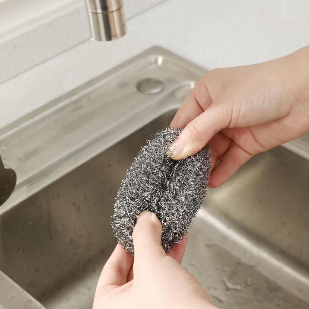 Stainless Steel Wire Cleaning Brush for Kitchen Dishwashing