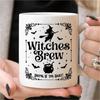 Witches Brew 11oz/330ML Ceramic Coffee Mug - Reusable, Dishwasher Safe, Perfect for Halloween & Everyday Use