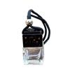 Stylish Perfume Essential Empty Glass Oil Bottle Pendant Car Hanging Ornament