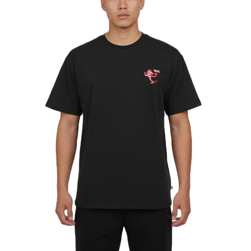 Vans Bolin Ap Heart Print Crew Neck Short Sleeve T-Shirt Men tops VN000ZXPBLK M
