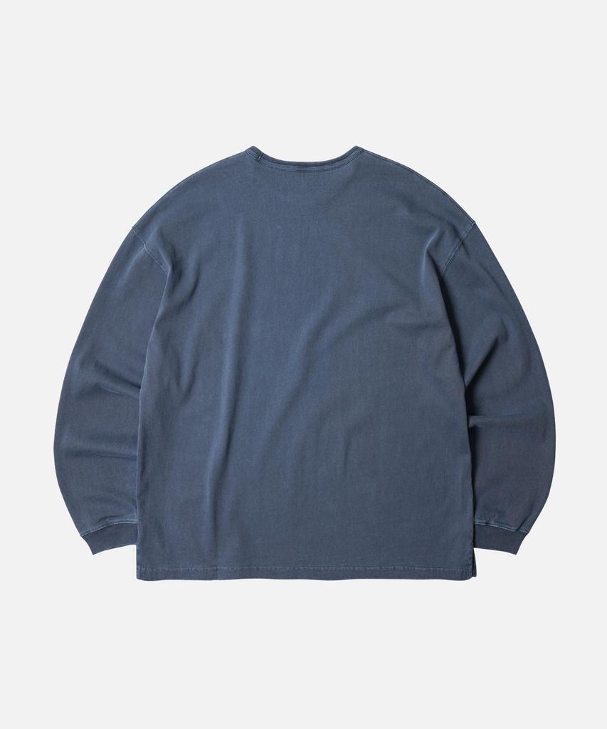 FRIZMWORKS Og Pigment Dyeing L/S Tee _ Blue