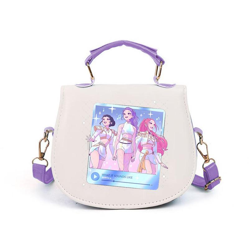 Mädchen Kpop Jäger Derpy Rumi Zoey Mira Bedruckte Schultaschen Kinder Freizeit Schultertaschen Crossbody Bags