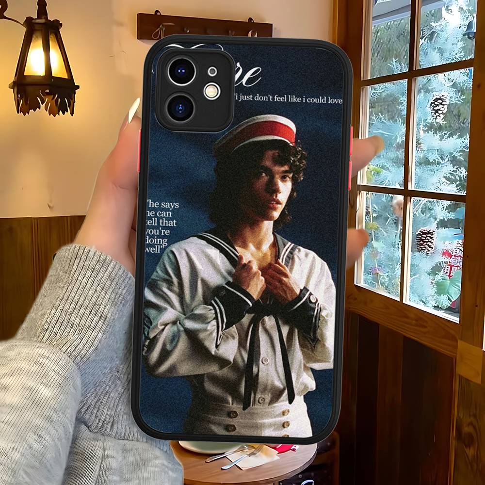 

Popular Singer C-Conan G-Gray Phone Case For IPhone 16 15 14 13 12 11 Pro Max Plus X XS MAX Black Matte Phone Fundas iphone 14pro max