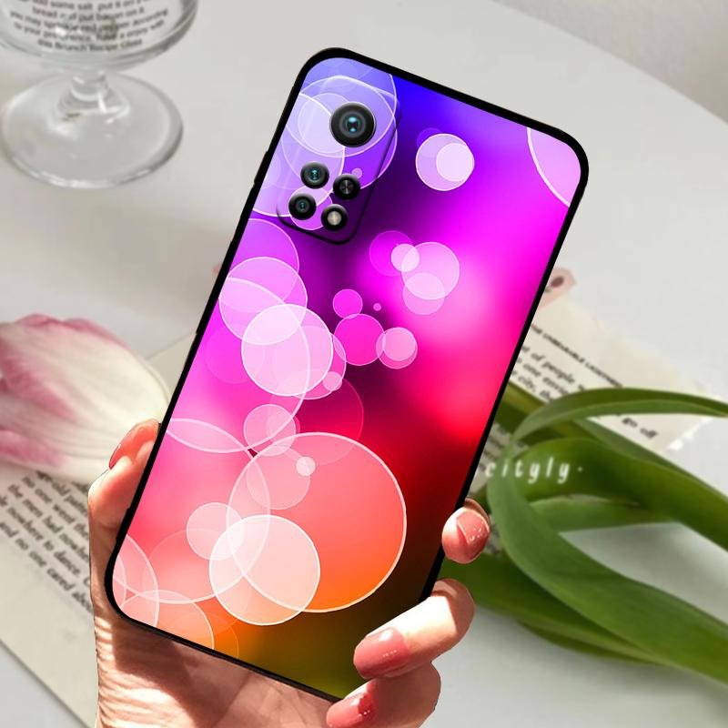 For Xiaomi Mi 10T Pro 5G Case Mi10T 10T Lite 5G Geometric Pattern Silicone TPU Matte Phone Cover For Redmi K30S Coque Bumper