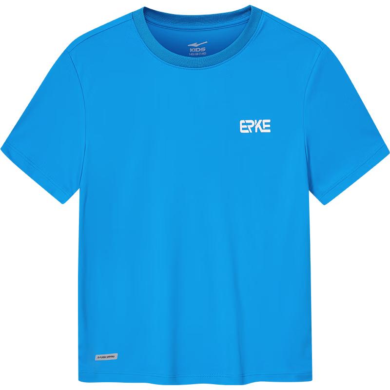 

Erke Kids Round Neck Short Sleeve Sports T-Shirt 150