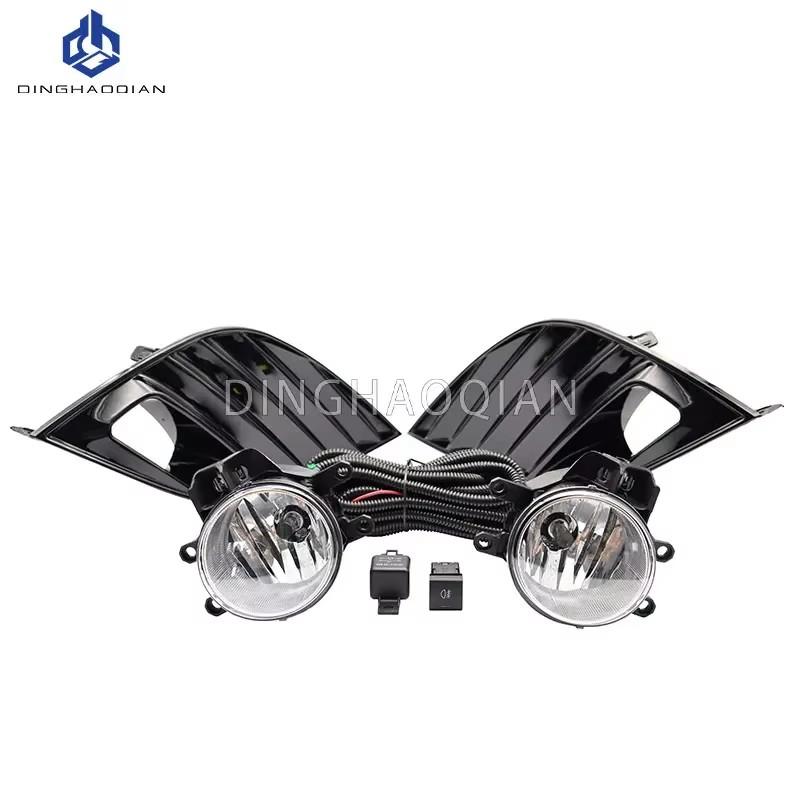 1 set Fog Lights Headlight for Toyota Camry 2018 2019 2020  Fog lights Car Fog Lamp Kit With Harness Bulb Switch