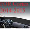 FOR Cortez 2014-2015 Car Dash Mat Dashmat Dashboard  Cover Sun Shade Dash Board Cover Carpet  Accessories