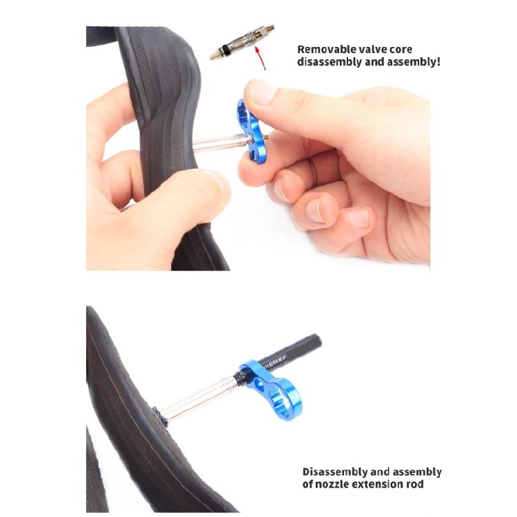 Alloy Valves Extender For Secure Air Retention Tool Frees Quick Install Design Fit Road Mountain Bikes Commuters Bikes