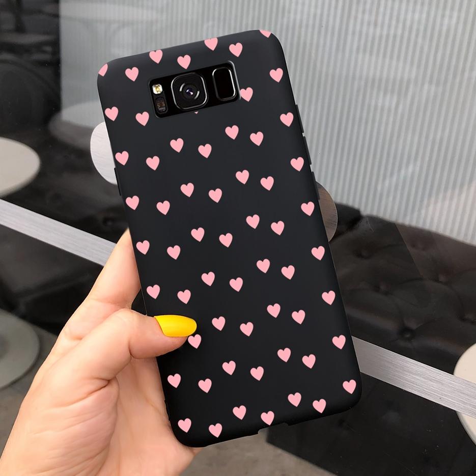 For Samsung Galaxy S8 Case Galaxy S8+ Cover Stylish Sunflower Pretty Girls Cover For Samsung S8 Plus GalaxyS8 S8+ Soft Bags Case